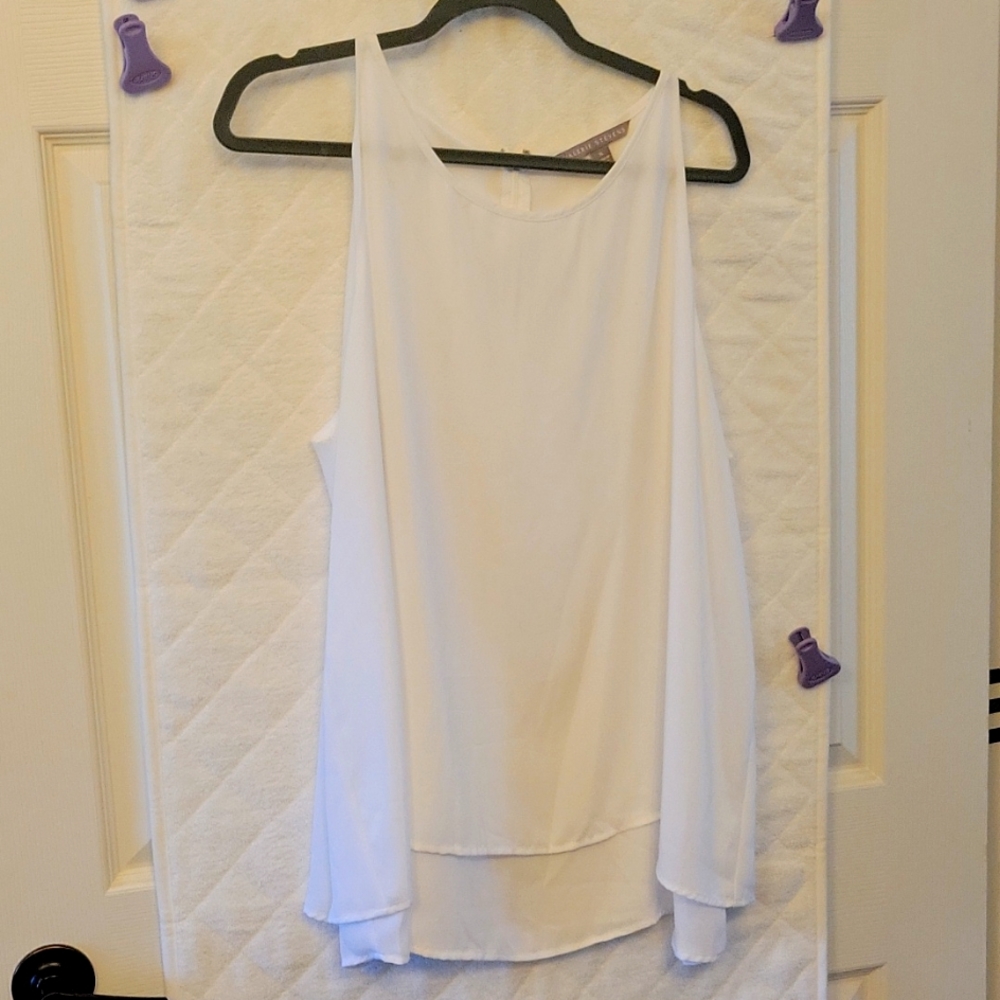 Valerie Steven's white Dressy Tank